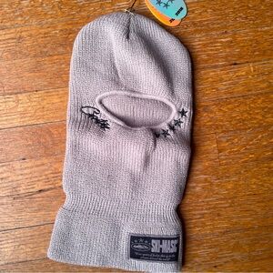 COPY - Ski-Mask Gray Knit Balaclava